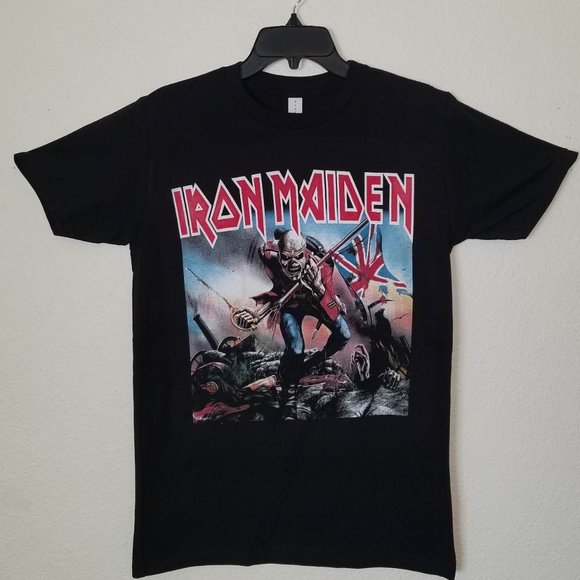 Iron Maiden Kids - Little Trooper Unisex Body – Weiß, 68/74, 100% Baumwolle, Offiziell Lizenziertes Band-Merch, Mit Rundhalsausschnitt Und Langlebigem Print